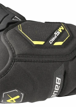 Bauer Supreme M5 Pro Intermediate Elbow Pads -Hockey Supremacy Store 1061874 BTH23 PROTECTIVE ELBOW SUPREME M5PRO SR bicep detail