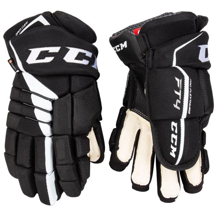 CCM JetSpeed FT4 Junior Hockey Gloves 1 CCM JetSpeed FT4 Junior Hockey Gloves