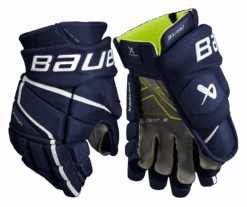 Bauer Vapor 3X Pro Junior Hockey Gloves -Hockey Supremacy Store 3XPRO JR PALM NAV1