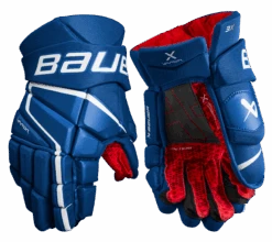 Bauer Vapor 3X Senior Hockey Gloves -Hockey Supremacy Store 3X SR FRONT BLU2