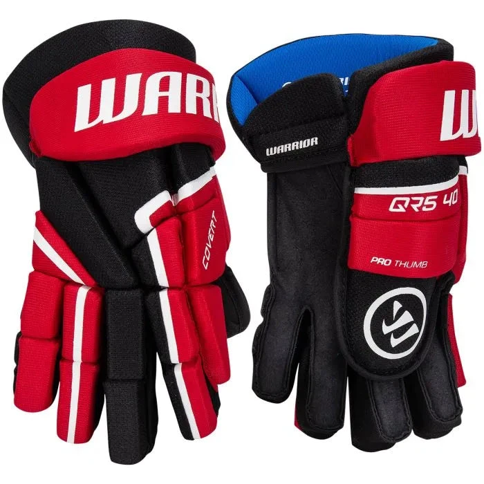 Warrior Covert QR5 40 Junior Hockey Gloves 2 Warrior Covert QR5 40 Junior Hockey Gloves - Image 2