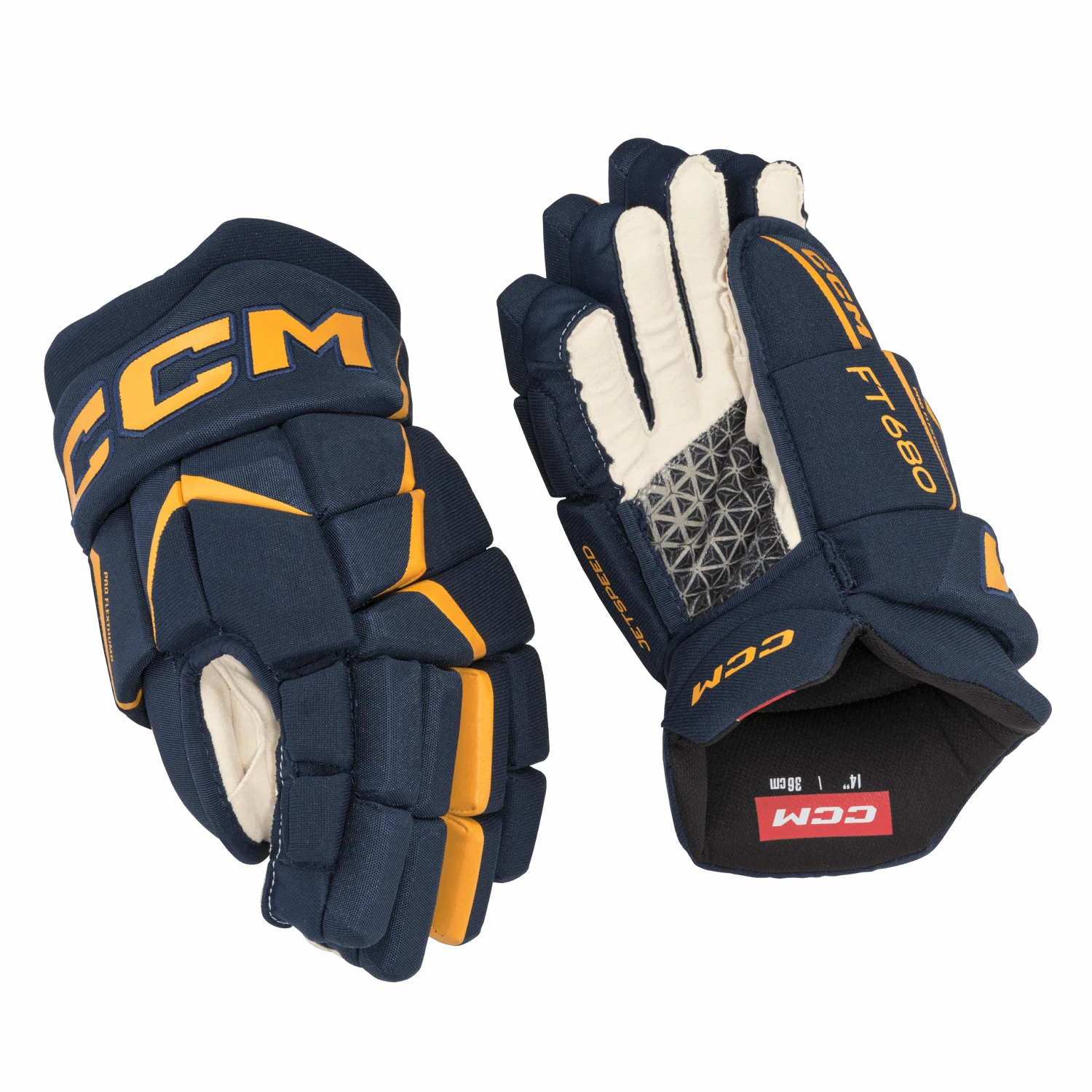 CCM JetSpeed FT680 Junior Hockey Gloves 3 CCM JetSpeed FT680 Junior Hockey Gloves - Image 3