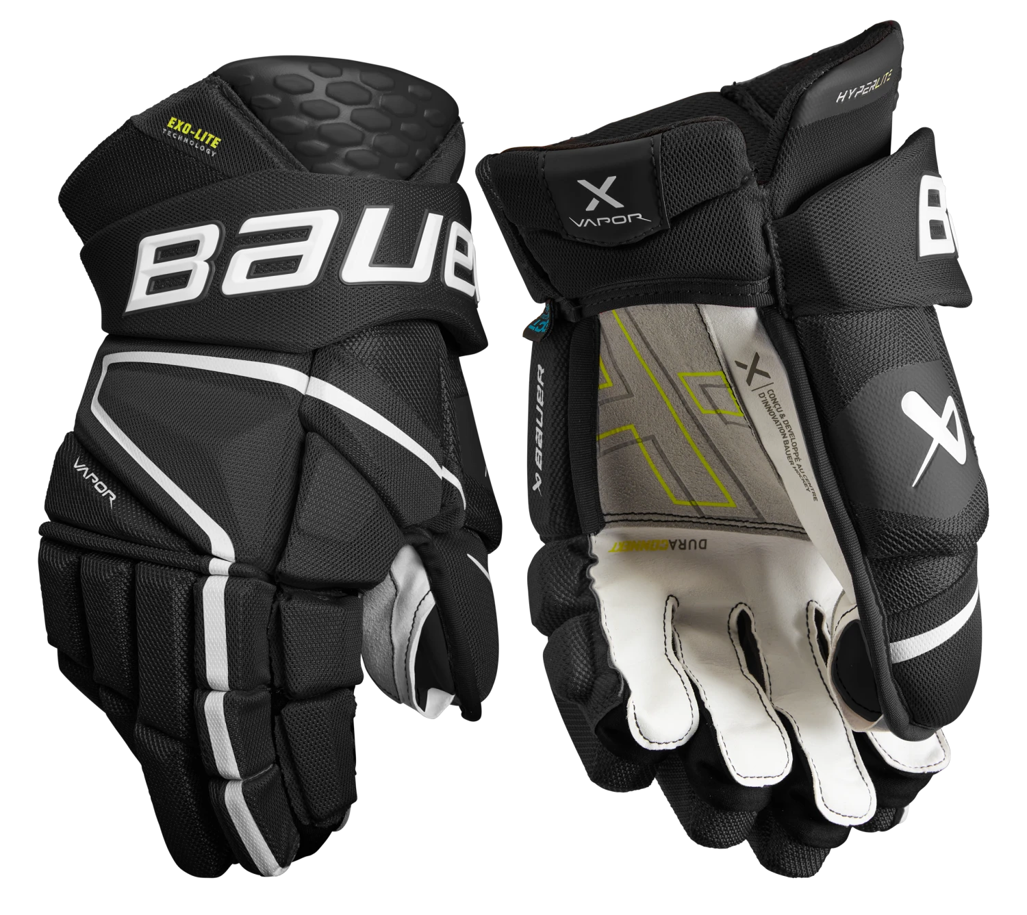 Bauer Vapor Hyperlite Intermediate Hockey Gloves 1 Bauer Vapor Hyperlite Intermediate Hockey Gloves
