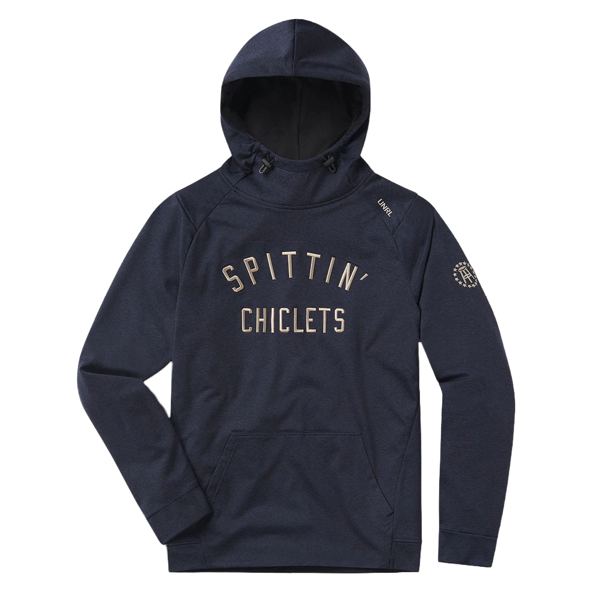 Spittin' Chiclets X UNRL Varsity Crossover Hoodie 1 Spittin' Chiclets X UNRL Varsity Crossover Hoodie