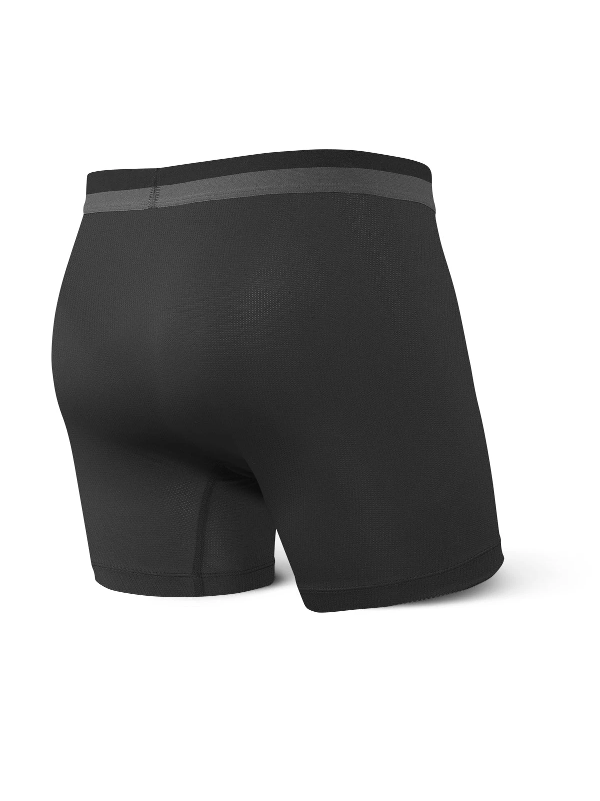 SAXX Sport Mesh Boxer Brief Fly Black/Graphite (2-Pack) 2 SAXX Sport Mesh Boxer Brief Fly Black/Graphite (2-Pack) - Image 2