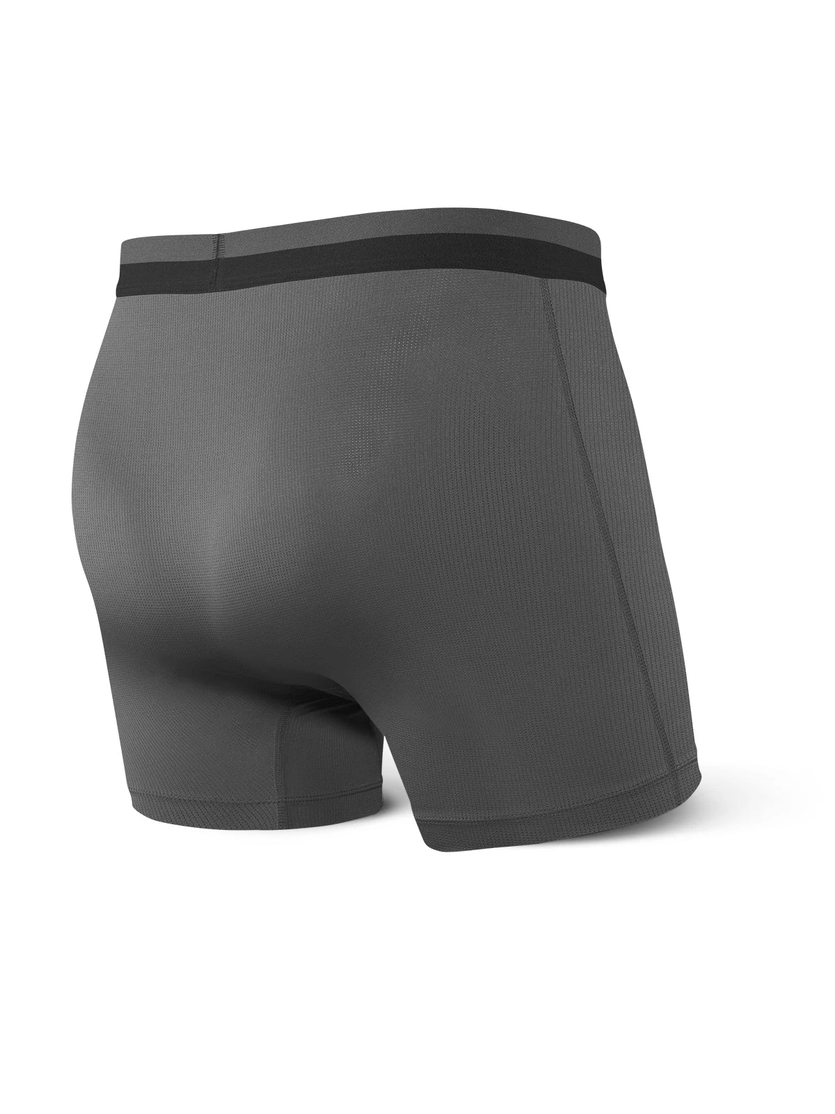 SAXX Sport Mesh Boxer Brief Fly Black/Graphite (2-Pack) 4 SAXX Sport Mesh Boxer Brief Fly Black/Graphite (2-Pack) - Image 4