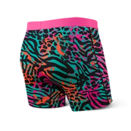 SAXX Daytripper Boxer Brief Black Cheetah Party 2 SAXX Daytripper Boxer Brief Black Cheetah Party - Image 2