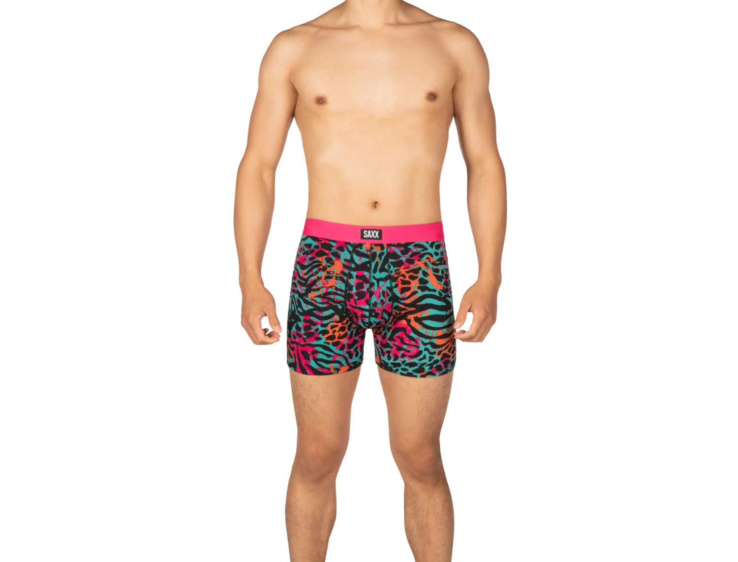 SAXX Daytripper Boxer Brief Black Cheetah Party 3 SAXX Daytripper Boxer Brief Black Cheetah Party - Image 3