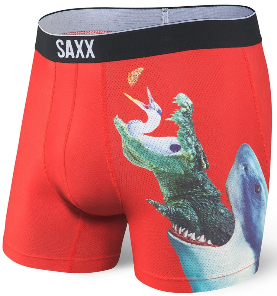 SAXX Volt Boxer Brief Food Chain 1 SAXX Volt Boxer Brief Food Chain