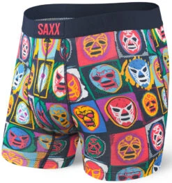 SAXX Vibe Boxer Brief Navy Lucha Libre