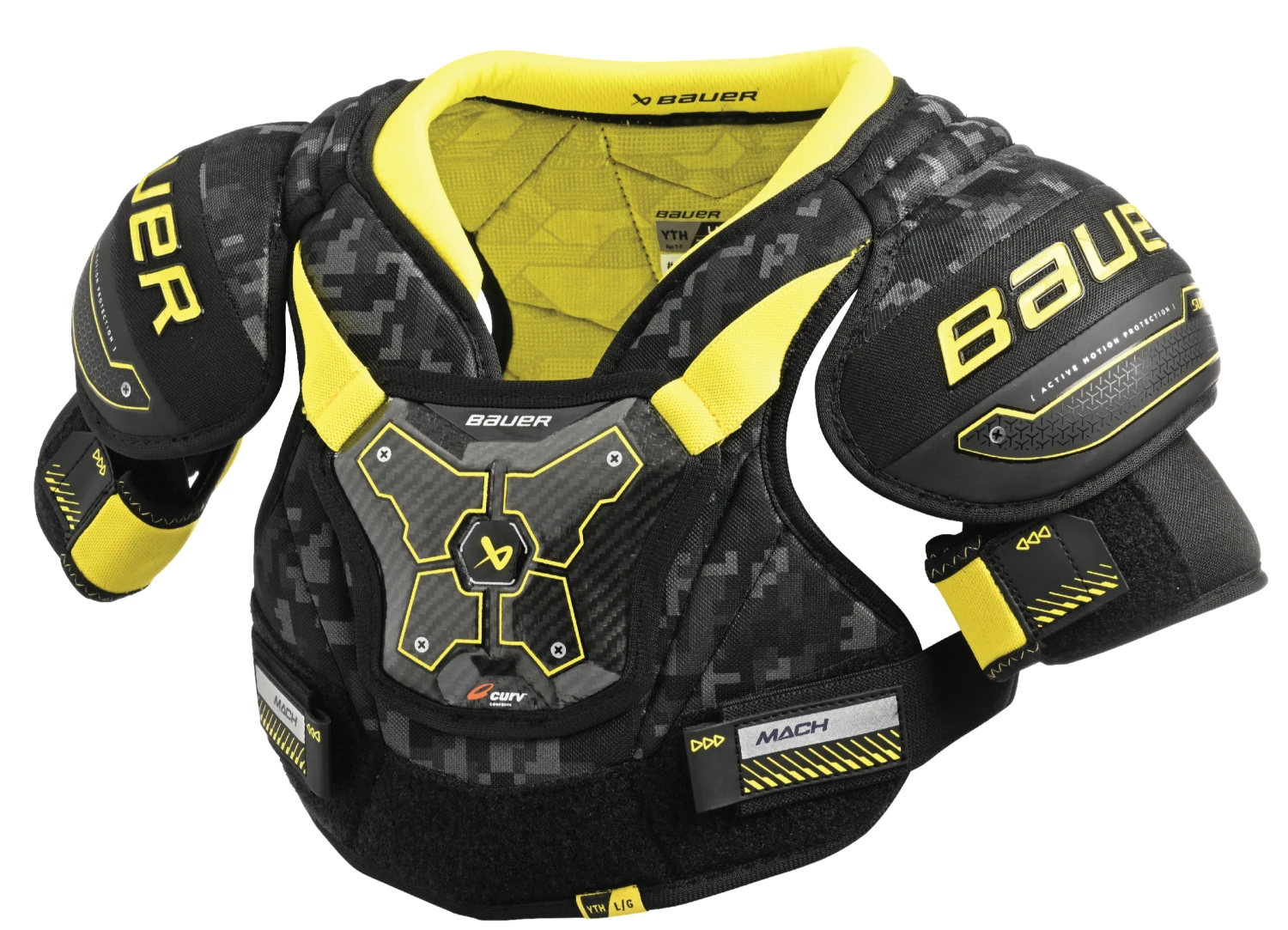 Bauer Supreme Mach Youth Shoulder Pads 1 Bauer Supreme Mach Youth Shoulder Pads
