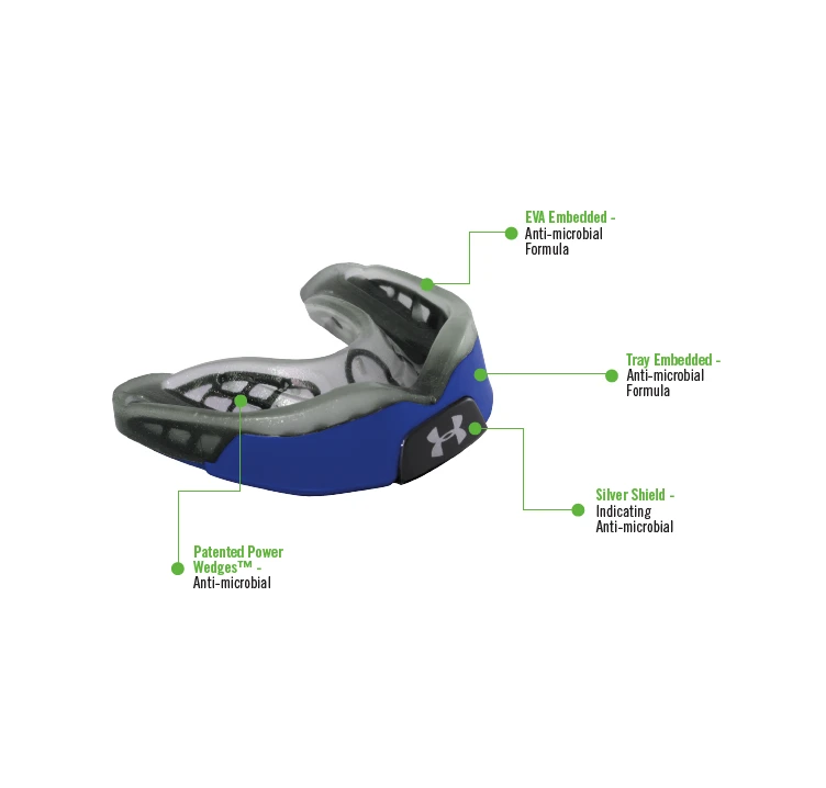 Under Armour Antimicrobial Armourbite Mouth Guard 3 Under Armour Antimicrobial Armourbite Mouth Guard - Image 3