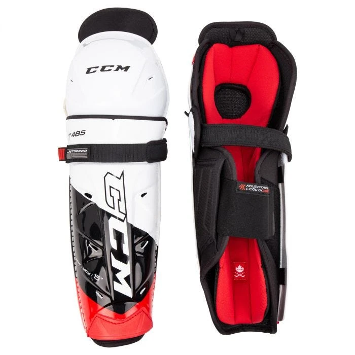 CCM JetSpeed FT485 Junior Shin Guards 1 CCM JetSpeed FT485 Junior Shin Guards