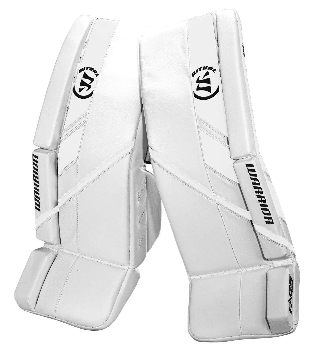 Warrior Ritual G5 Intermediate Goalie Pads (w/ Knee Pads) 1 Warrior Ritual G5 Intermediate Goalie Pads (w/ Knee Pads)