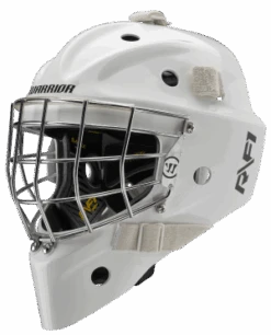 Warrior RF1+ Junior Goalie Mask -Hockey Supremacy Store rf1jpm0wh war 01 i