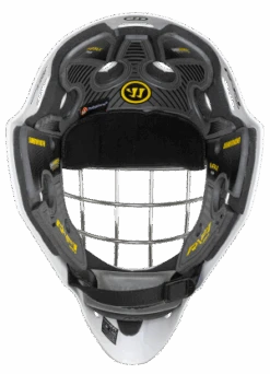Warrior RF1+ Junior Goalie Mask -Hockey Supremacy Store rf1jpm0wh war 09 i
