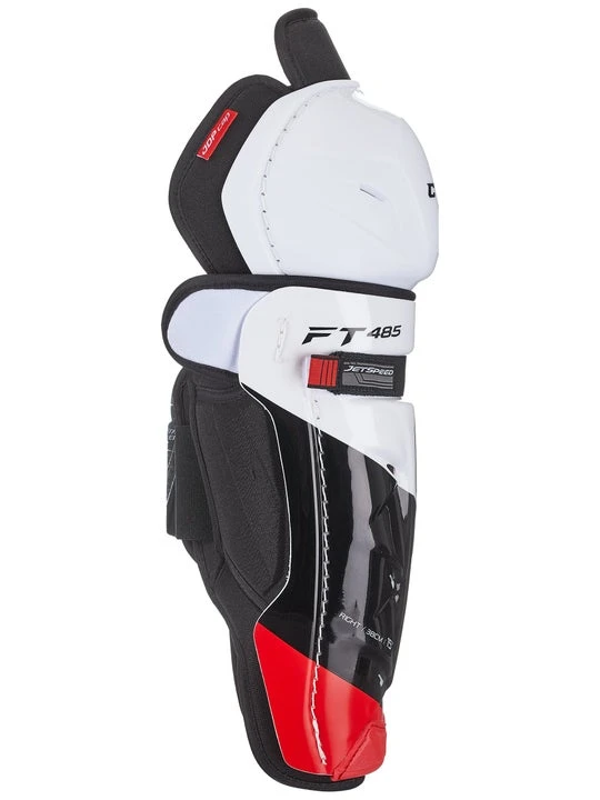 CCM JetSpeed FT485 Junior Shin Guards 2 CCM JetSpeed FT485 Junior Shin Guards - Image 2