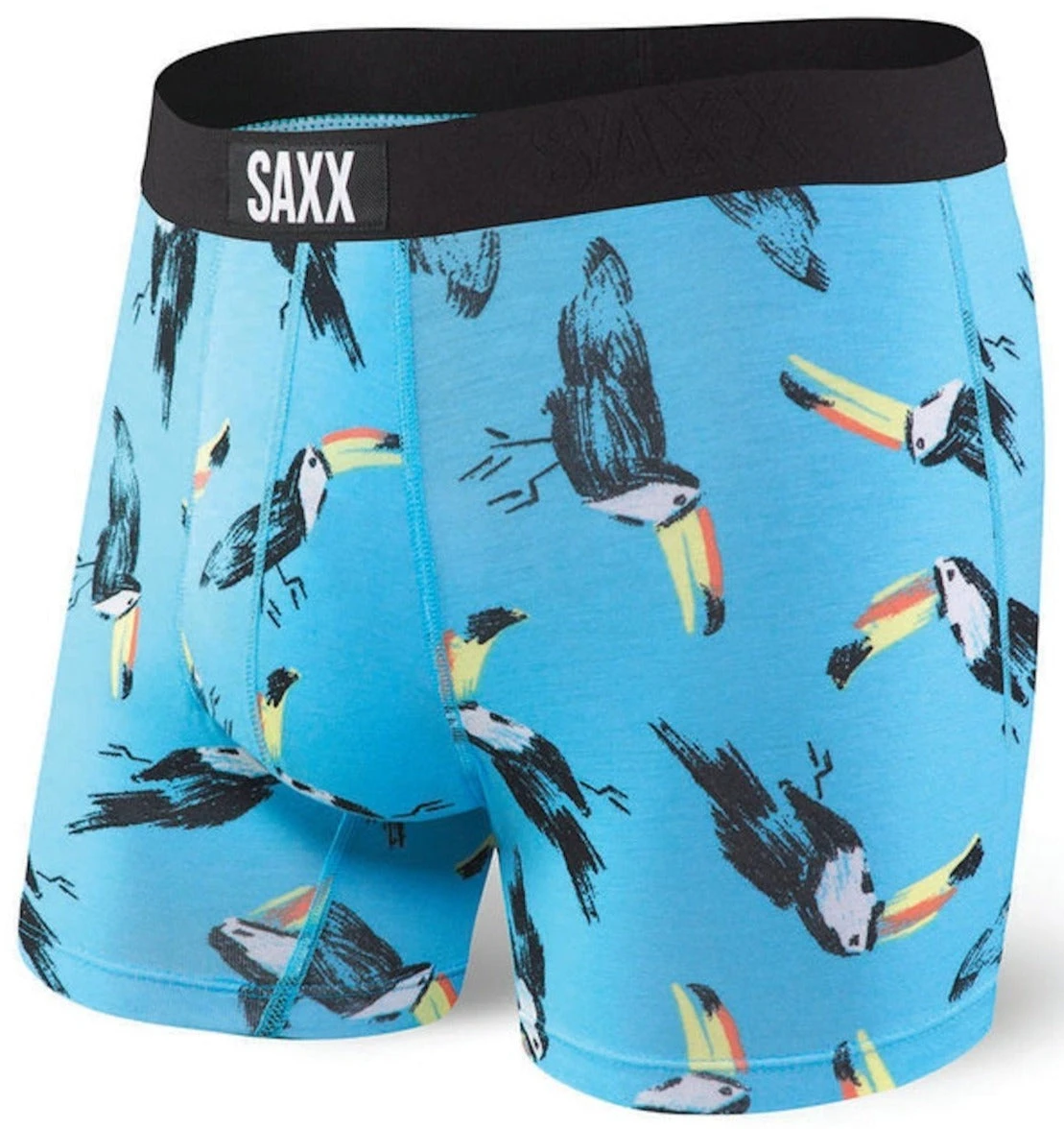SAXX Vibe Boxer Brief Ink Blue Toucan 1 SAXX Vibe Boxer Brief Ink Blue Toucan