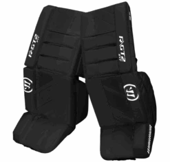 Warrior Ritual GT2 Intermediate Goalie Pads (w/ Knee Pads) 13 Warrior Ritual GT2 Intermediate Goalie Pads (w/ Knee Pads) -Hockey Supremacy Store warrior ritual gt2 intermediate goalie pads black