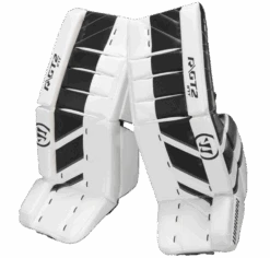 Warrior Ritual GT2 Intermediate Goalie Pads (w/ Knee Pads) 15 Warrior Ritual GT2 Intermediate Goalie Pads (w/ Knee Pads) -Hockey Supremacy Store warrior ritual gt2 intermediate goalie pads black white