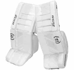 Warrior Ritual GT2 Intermediate Goalie Pads (w/ Knee Pads) 14 Warrior Ritual GT2 Intermediate Goalie Pads (w/ Knee Pads) -Hockey Supremacy Store warrior ritual gt2 intermediate goalie pads white