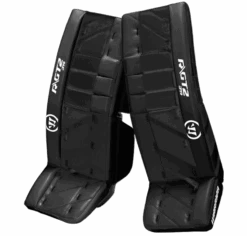 Warrior Ritual GT2 Junior Goalie Pads (w/ Knee Pads) -Hockey Supremacy Store warrior ritual gt2 junior goalie pads black