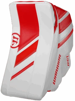Warrior Ritual GT2 Senior Goalie Blocker -Hockey Supremacy Store warrior ritual gt2 senior goalie blocker white red