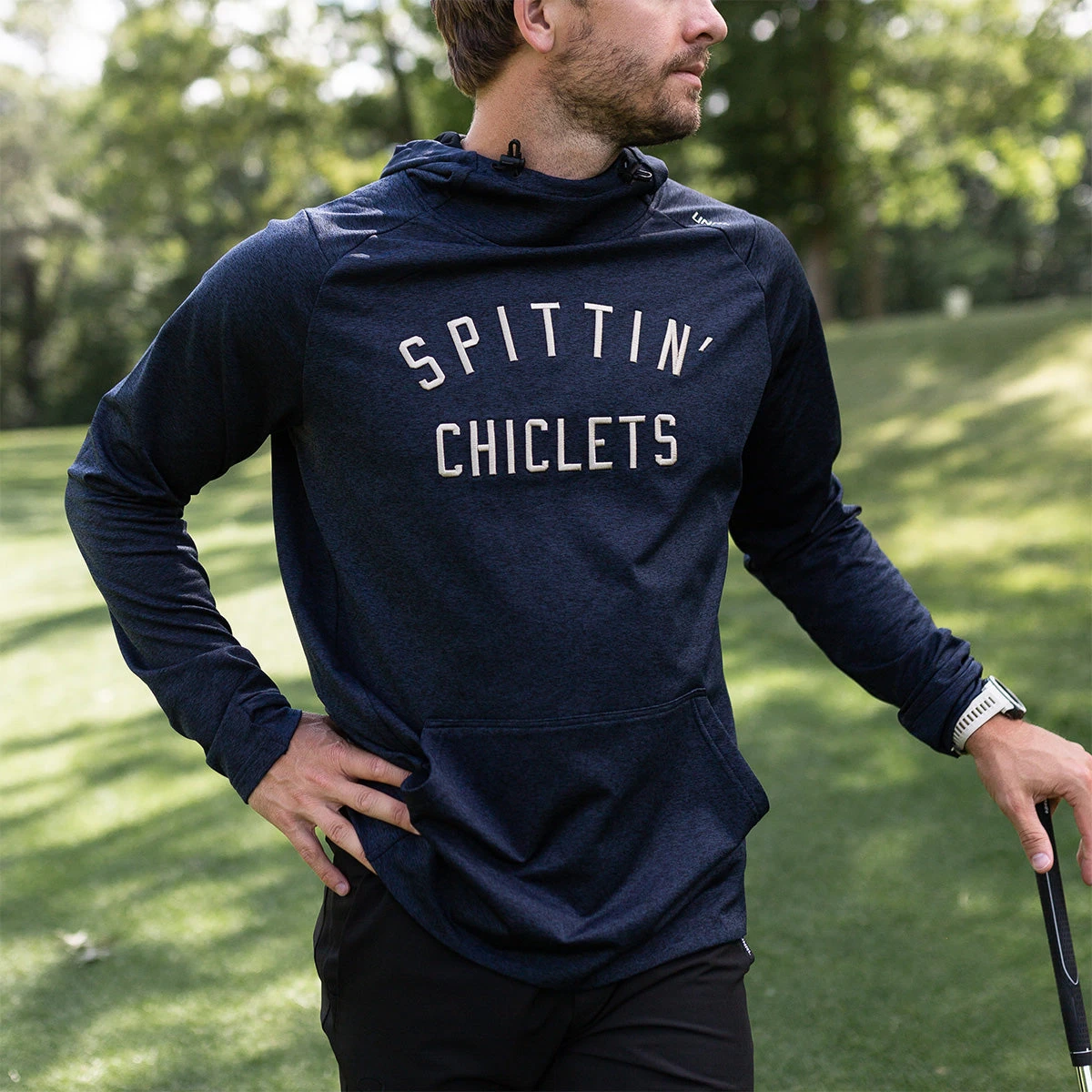 Spittin' Chiclets X UNRL Varsity Crossover Hoodie 3 Spittin' Chiclets X UNRL Varsity Crossover Hoodie - Image 3